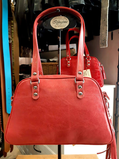 Sac élégant en cuir de vachette – Fabrication artisanale France