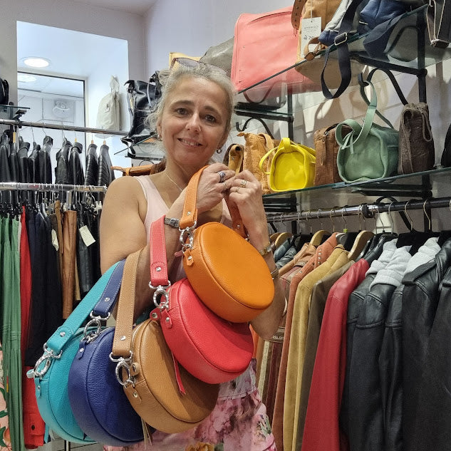 Petit Sac en Cuir Fabrication Iphigenie Paris