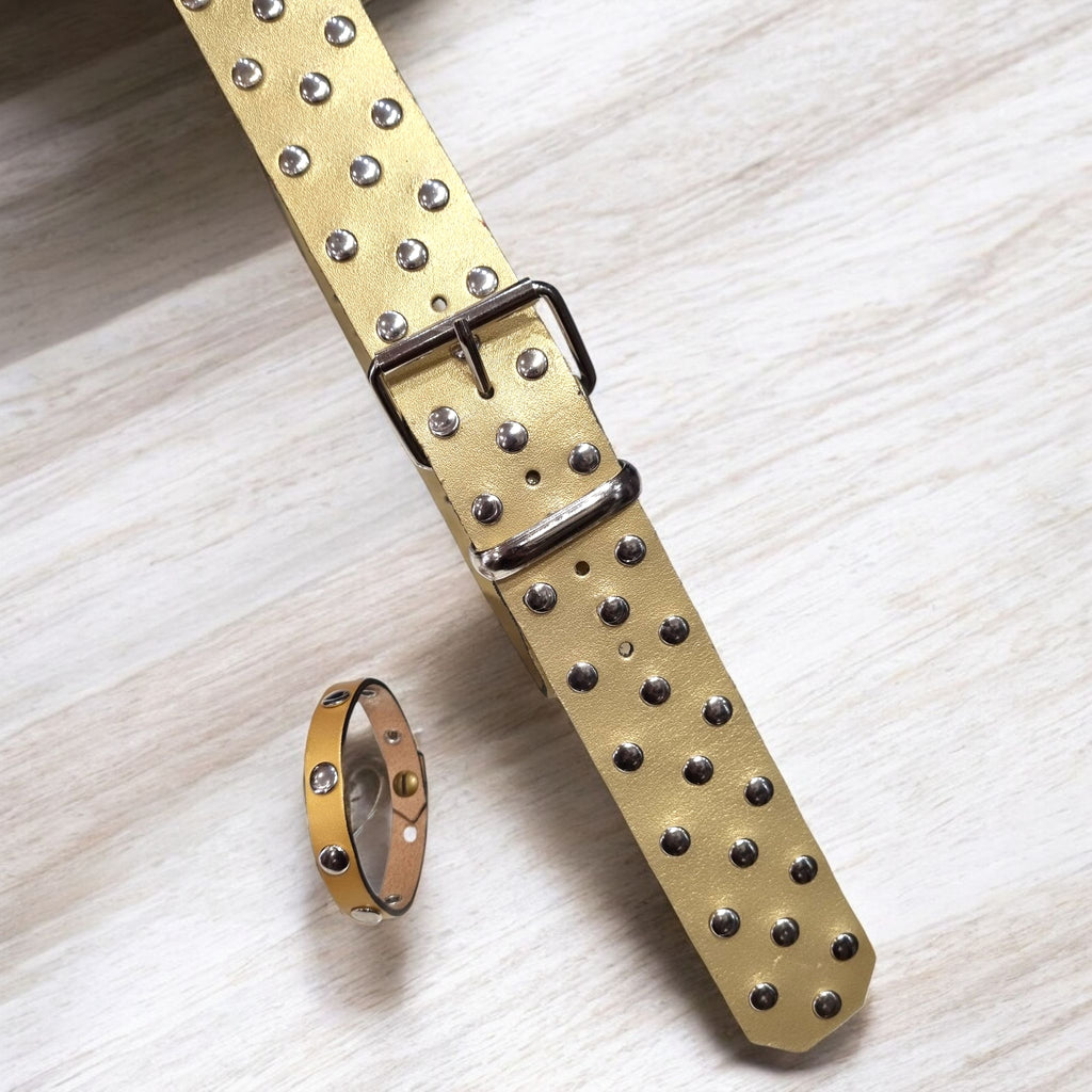 Ceinture en cuir sur mesure
