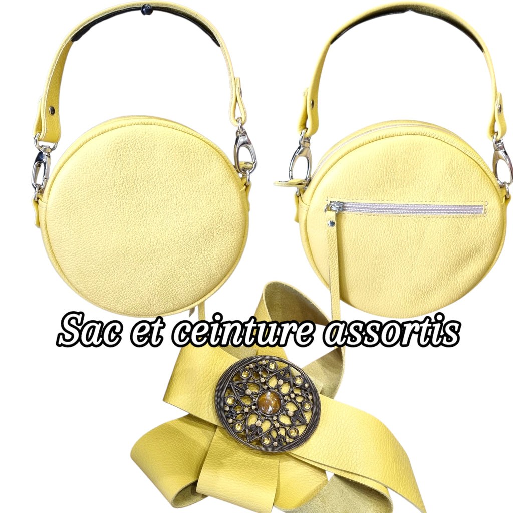 Ceinture en cuir sur mesure