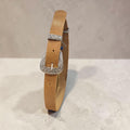 Ceinture en cuir sur mesure