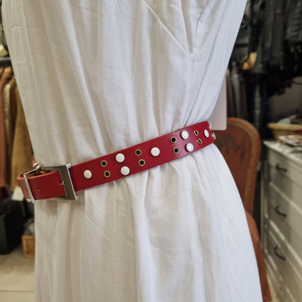 Ceinture en cuir sur mesure