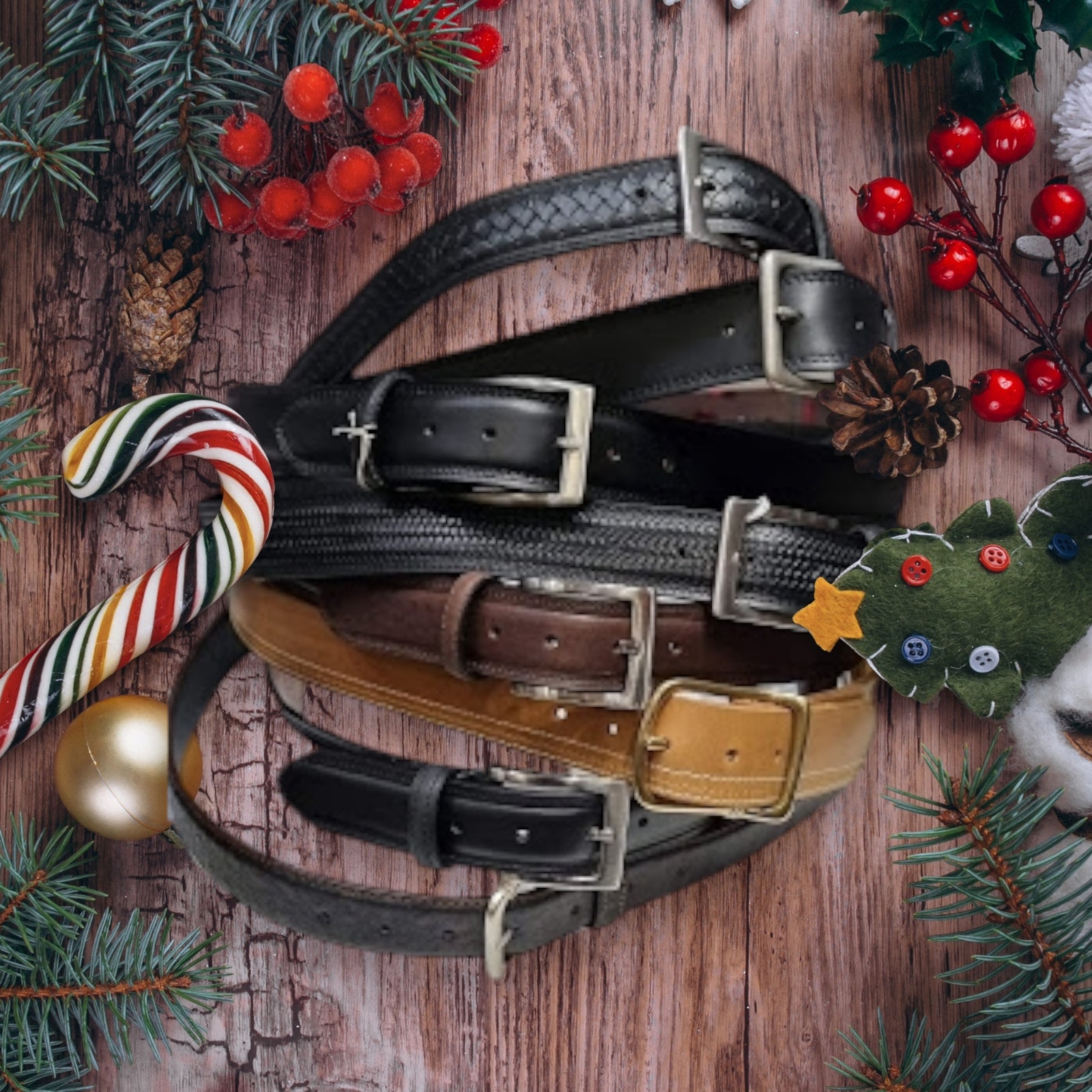 Ceinture en cuir sur mesure