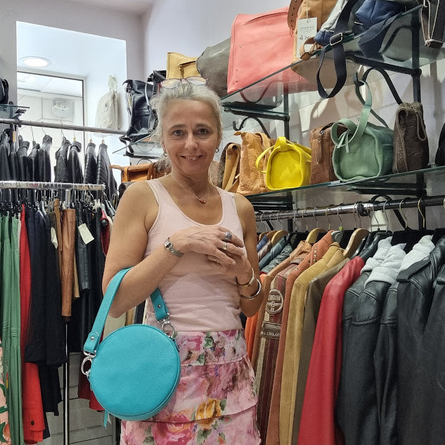 Petit Sac en Cuir Fabrication Iphigenie Paris
